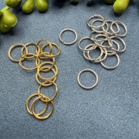 10gr. Biegeringe rund 10,0x1,0mm vergoldet