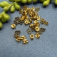 100 Ohrsteckerflügel Rückteile 6,5x5mm