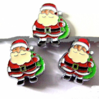 1 Slider-Charms Schiebeperle  Santa Weihnachtsmann