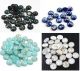 10 Cabochons  rund 8mm