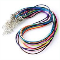 1 Halskette bunte Farben ca. 1,5mm  45cm  lila