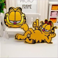1 Aufnähmotiv Garfield 12x7cm liegender Garfield
