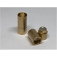 1 Magnetverschluss Zylinderform 6mm mattsilber