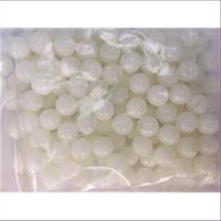 10 Abschlussperlen glatt 6mm rot-mix