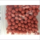 10 Abschlussperlen glatt 6mm rot-mix
