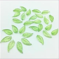 1 Packung Acrylblätter grün