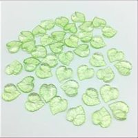 1 Packung Acrylblätter grün