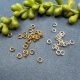 10gr. Biegeringe rund 5,0x1,2mm vergoldet