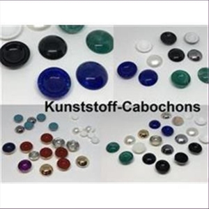 10 Cabochons 14mm weiß perlmutt
