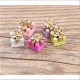 1 Anhänger Mini Geschenk weiß