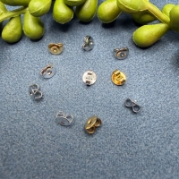 100 Ohrsteckerflügel Rückteile  rund 5mm...