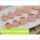 1 Anhänger für Cabochon Capuchon 12mm gunmetall grau