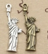 2 Anhänger Liberty Freiheitsstatue