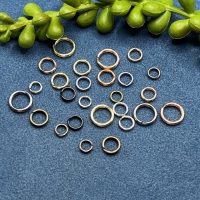 100 Spaltringe Mini-Schlüsselringe Sprengringe 5mm...