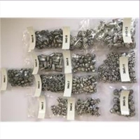 1 Acrylperle antiksilber altsilber 5