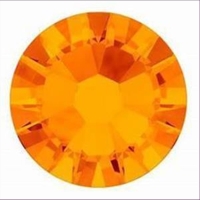 10 Similisteine flach SS9 PP19 cristall AB (silber Verspiegelung)
