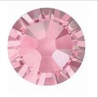 10 Similisteine flach SS9 PP19 cristall AB (silber Verspiegelung)