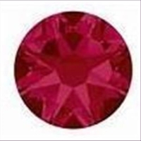 10 Similisteine flach SS9 PP19 cristall AB (silber Verspiegelung)