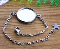 1 Armband für Cabochons 25mm