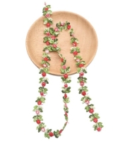 1,8m Dekoband Geschenkband Blumen