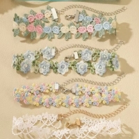 1,8m Dekoband Geschenkband Blumen
