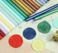 1 Wachsstick für Siegelstempel Siegelwachs rot