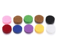 1 Filzeinleger für Kettenanhänger Diffusor braun