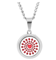 1 Halskette mit Anhänger Diffusor 21,5mm magnetisch...