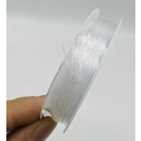 10m Nylonfaden elastisch stretch 0,8mm