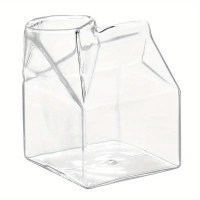 1 Glasbehälter Milchkanne 295ml trasnsparent