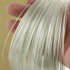 1,5meter Draht 925 Sterlingsilber echt Silber 0,60mm
