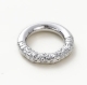 1 Zwischenring runder Ring platin