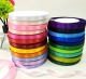 22m Satinband 6mm weiß
