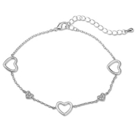 1 Armkette Love Herzen