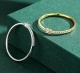 1 Fingerring Solitär Verlobungsring 925 Silber