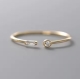 1 Fingerring Solitär Square 925 Silber