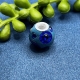 1 Glasperle mit Strass Beads