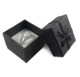 1 Geschenkbox Ringbox schwarz 4x4x3cm