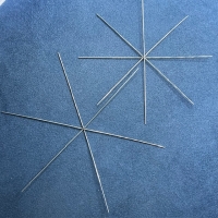 4 Drahtsterne Sternskelette Bastelsterne aus Draht B = 15,0cm Durchmesser
