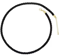 1 Halskette Kordelband