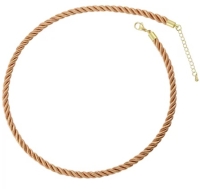 1 Halskette Kordelband