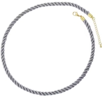 1 Halskette Kordelband