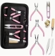 1 Werkzeug Set zur Schmuckherstellung Pink Edition