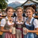 1 Brosche Oktoberfest