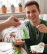 1 Glücksanhänger Schlüsselring Einkaufswagenchip