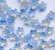 50 Acrylperlen Blumen Blüten 11mm
