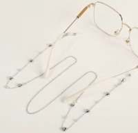 1 Brillenkette Herzen 75cm