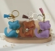 1 Taschenschmuck Anhänger Schlüsselanhänger Katze schwarz