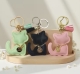 1 Taschenschmuck Anhänger Schlüsselanhänger Katze schwarz
