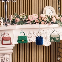 1 Taschenanhänger Aufhänger Bügel